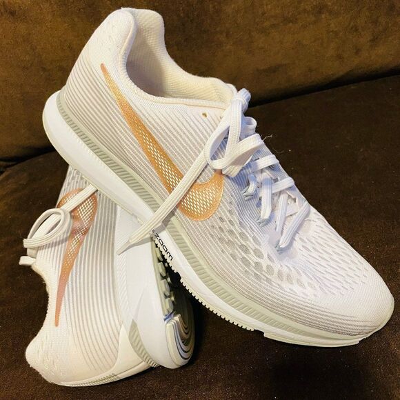 Mint LIGHT CHAMPAGNE  NIKE PEGASUS 34 Womens 9 US 40.5 EUR running shoes - Picture 1 of 9